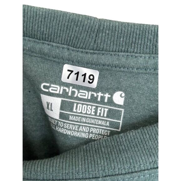 Carhartt XL Loose Fit Long Sleeve Tee Shirt For Men MODEL NO.TK0231-M - Picture 5 of 9